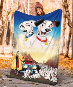 Best Seller 1 Dalmatian Fleece Blanket