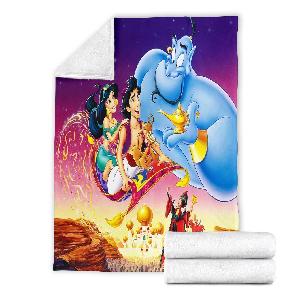 Best Seller Aladin Funny Cartoon Fleece Blanket