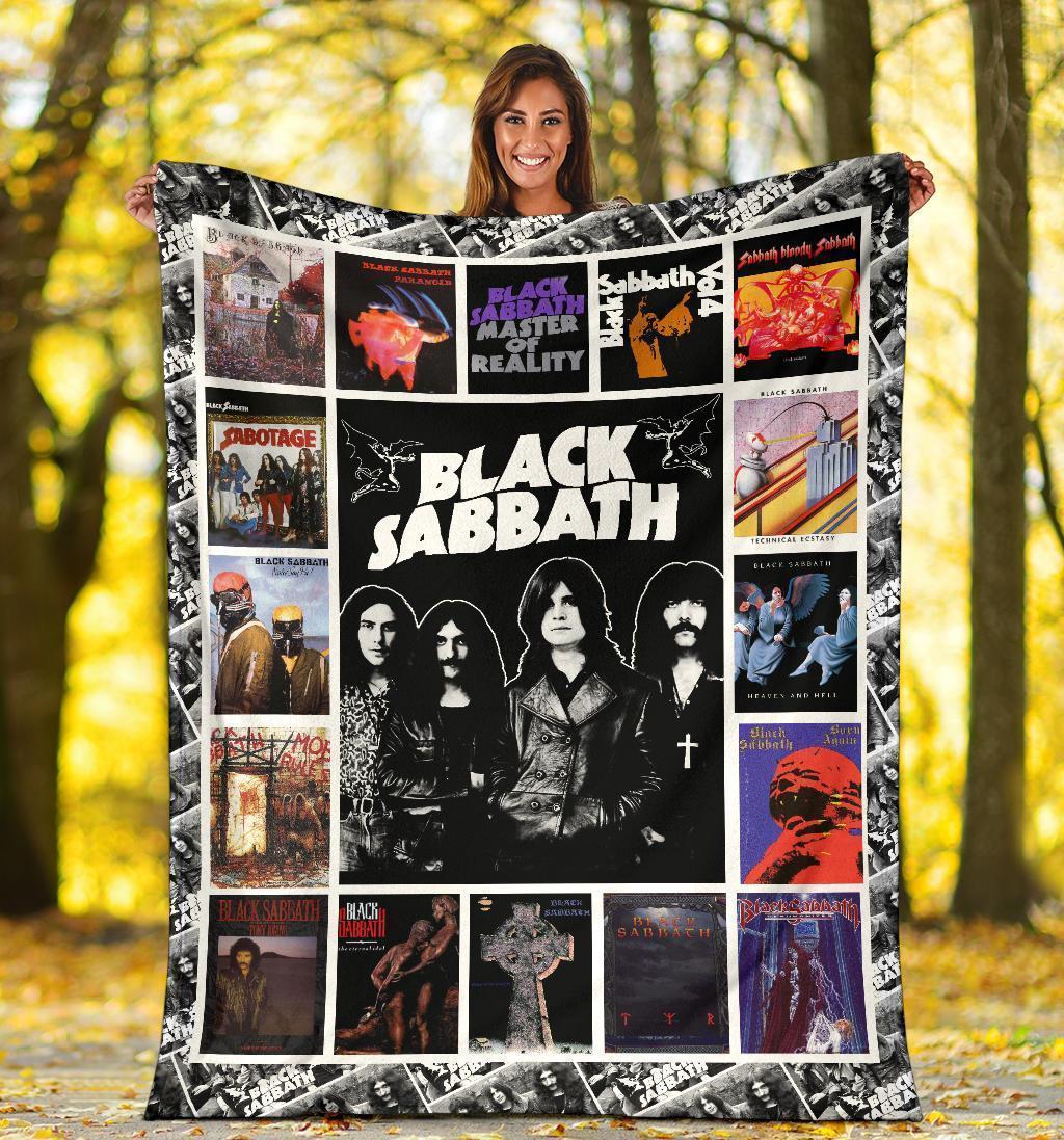 Best Seller Black Sabbath Rock Fleece Blanket
