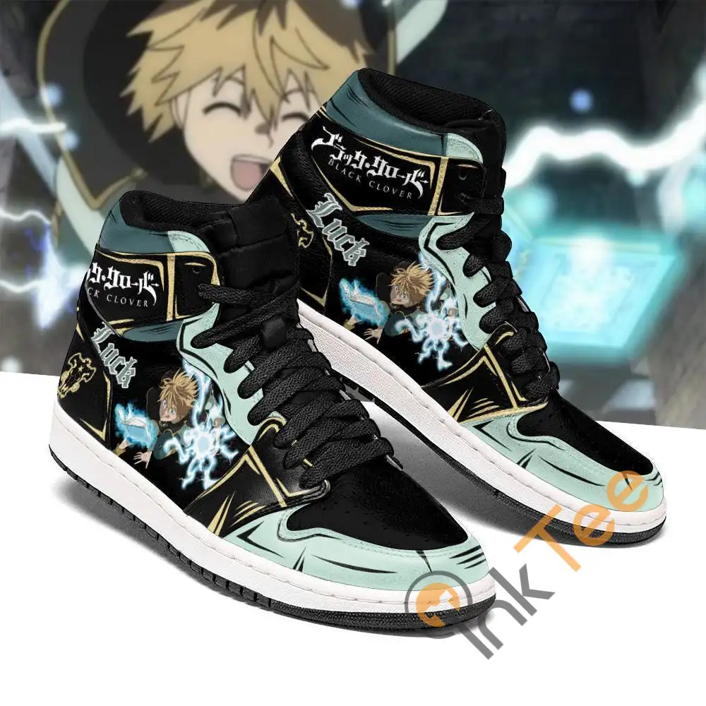 Buy ElovForU Fairy Tail High Top Canvas Shoes Anime Fans Luminous Hand  Painted Sneakers 95 Women  8 Men CN42 Black TZII01HY at Amazonin