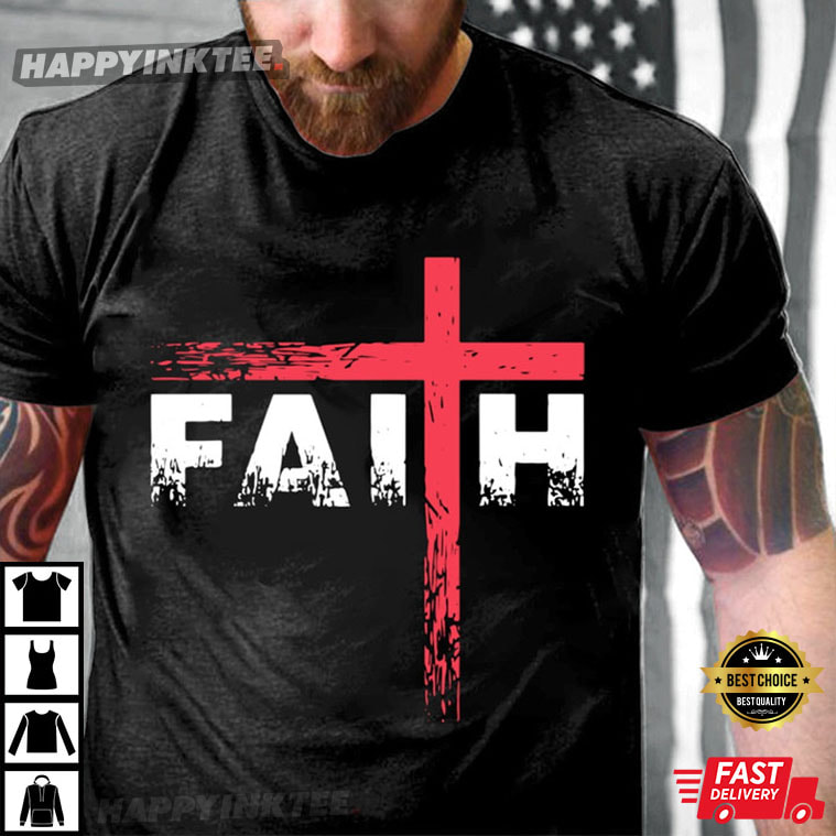 Christian Jesus Faith Cross T-Shirt