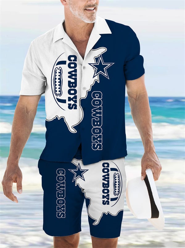 Dallas Cowboys Limited Edition Hawaiian Shirt And Shorts Two-Piece Suits -  Customization Trend