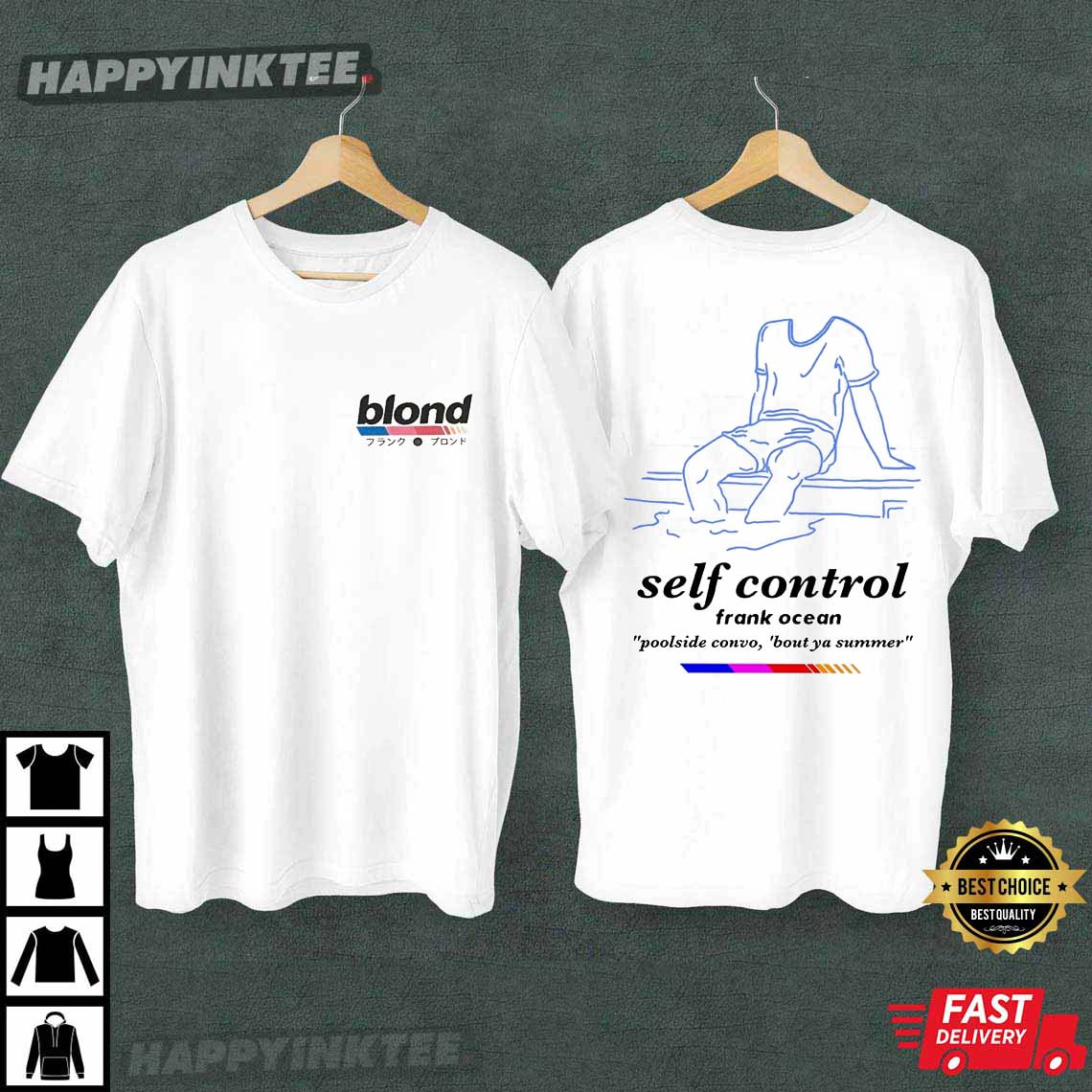 Frank Ocean Blond Self Control Music Gift T-Shirt